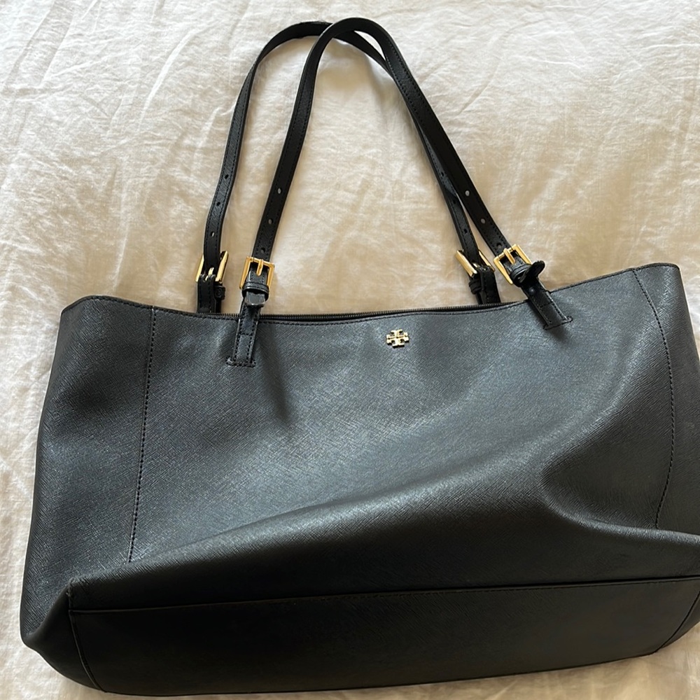 Tory Burch Saffiano Leather Tote